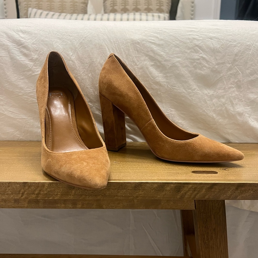 Marc Fisher Suede Heels